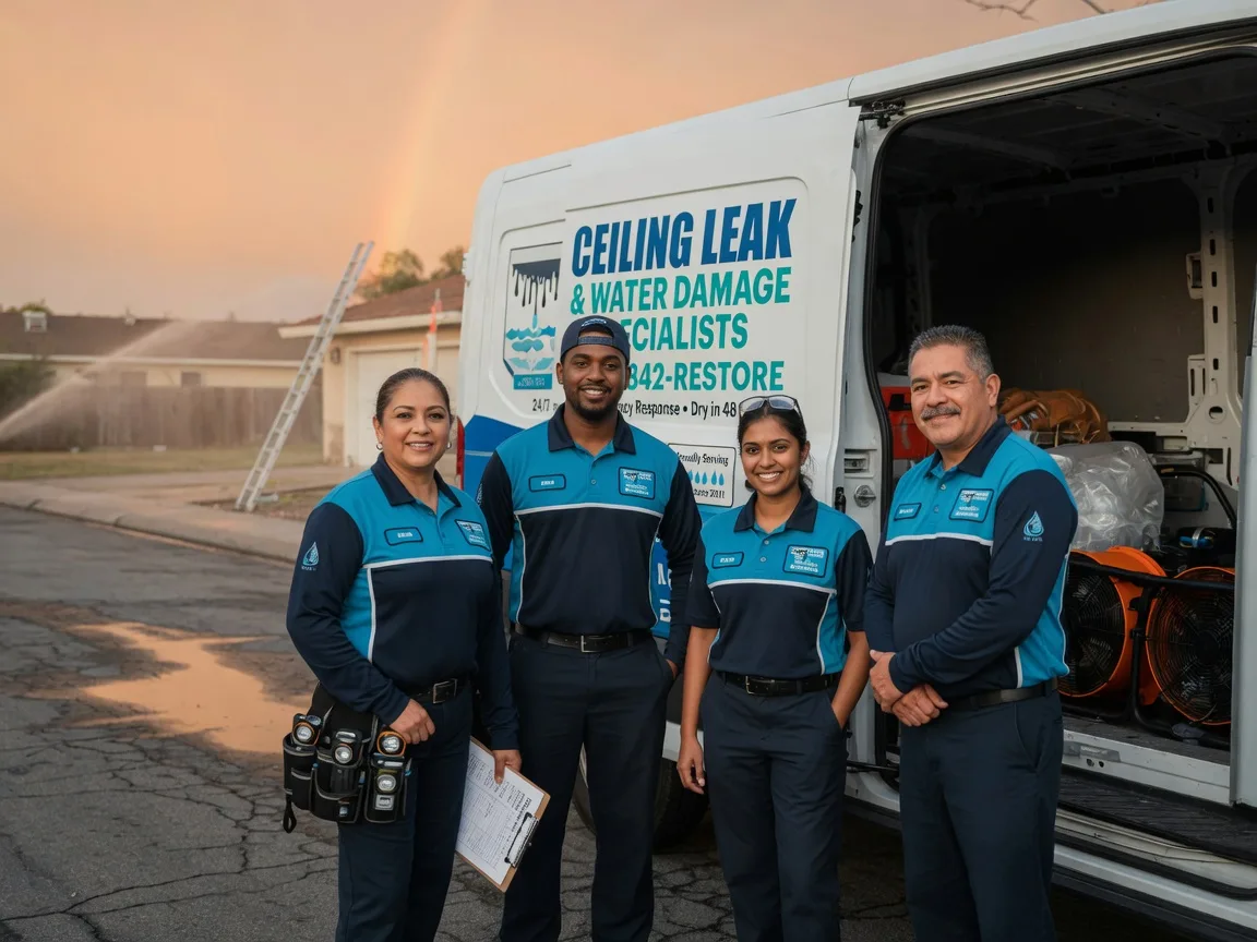 Ceiling Leak Cleanup company in Oxford, NJ