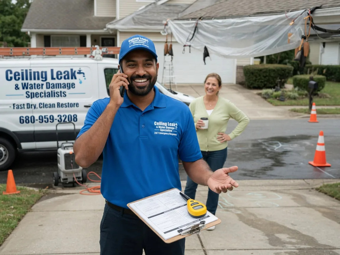 Ceiling Leak Cleanup Oxford, NJ FAQs